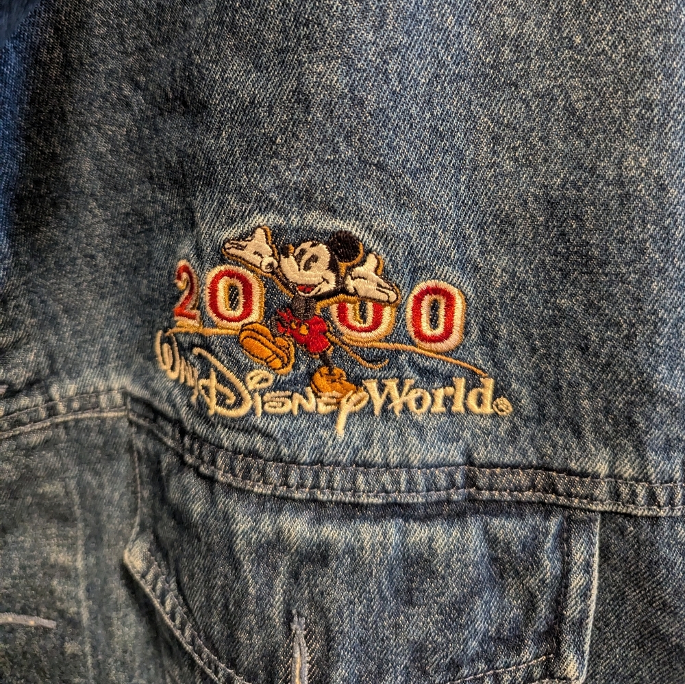 Disney Mickey Mouse Denim Jacket - image 3